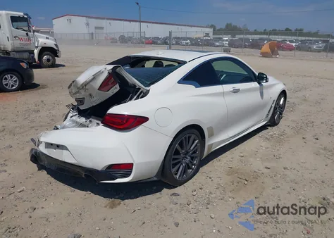 2017 Infiniti Q60 3.0T Red Sport 400 from USA, damaged, VIN JN1FV7EK8HM610539